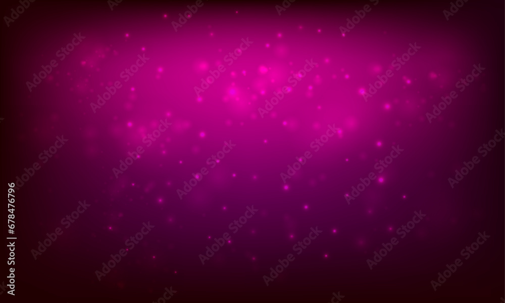 Obraz premium Vector abstract pink bokeh light sparkles banner
