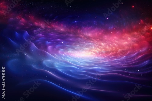 Galaxy Space. cosmos and star background. Generative AI