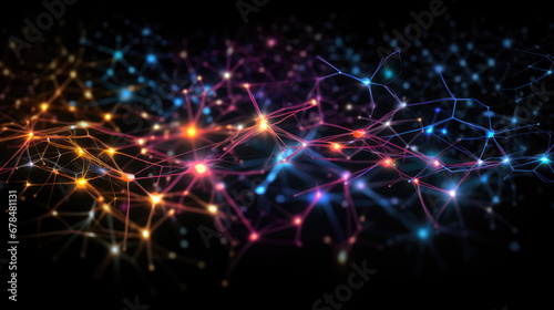 brain hologram, digital network link, technology, Neuronal Links