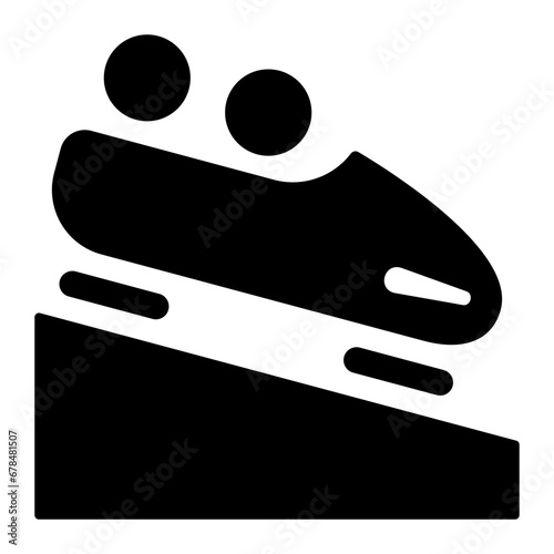 Bobsleigh Icon