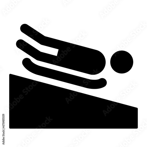 Skeleton Sport Icon