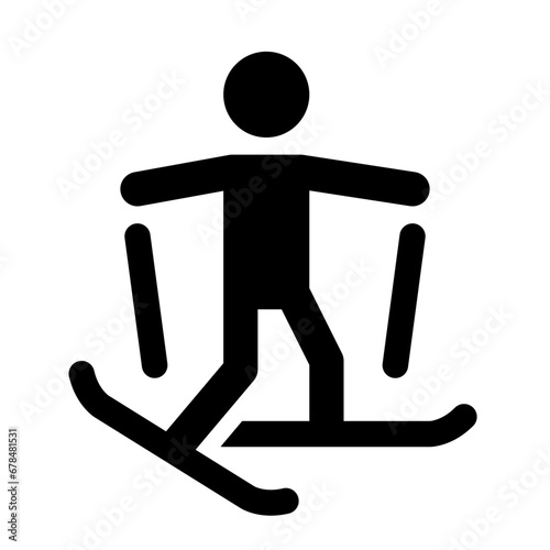 Skiing Icon