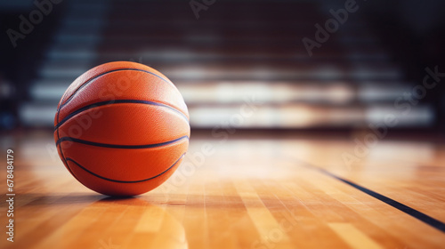 basketball ball on the court © Gul