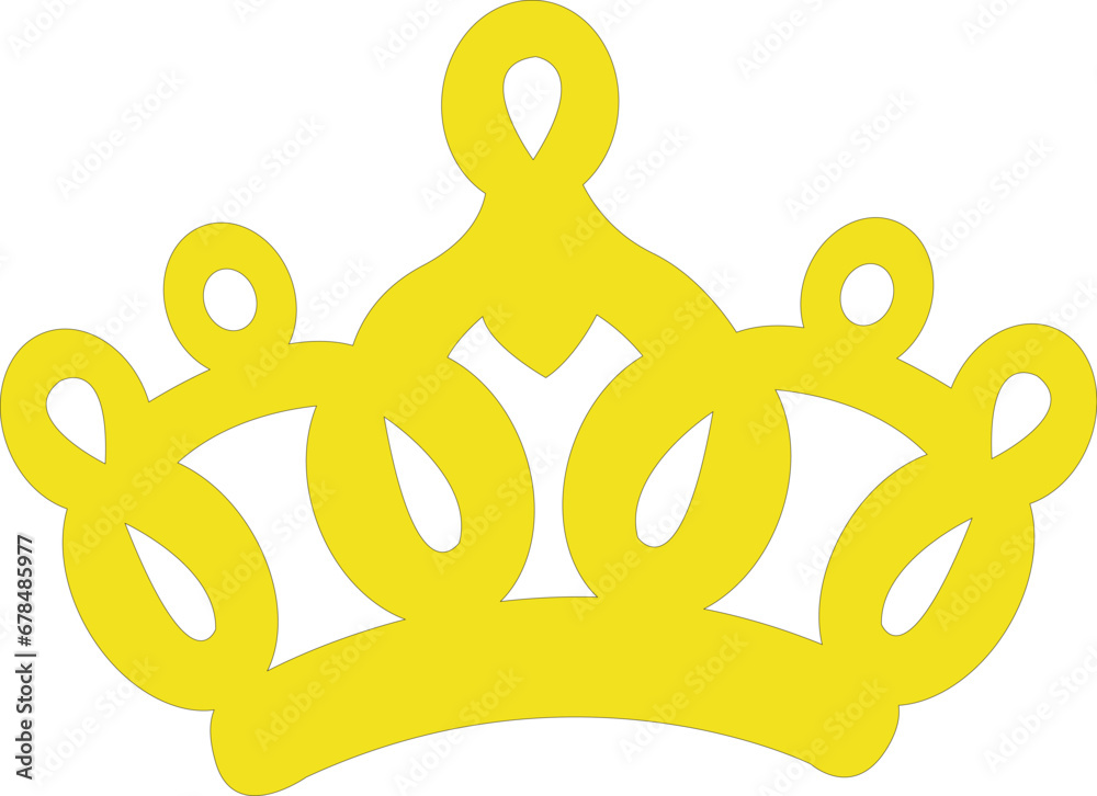 CORONA TIARA DE REINA VECTORE S