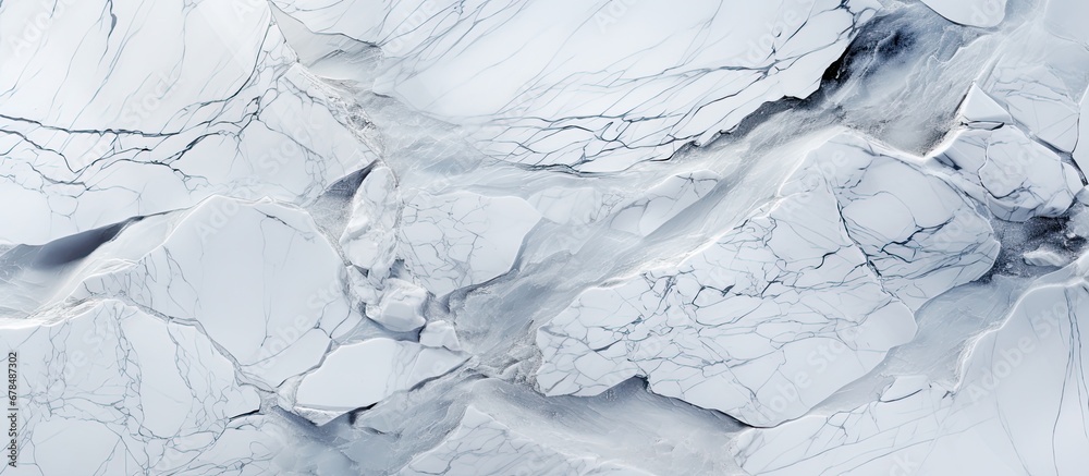 Obraz premium Marble wall texture with a white backdrop