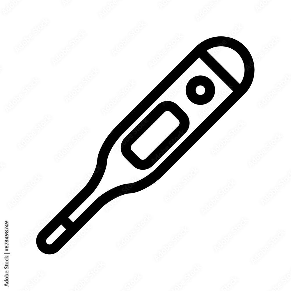 Thermometer Outline icon Thermometer Outline icon