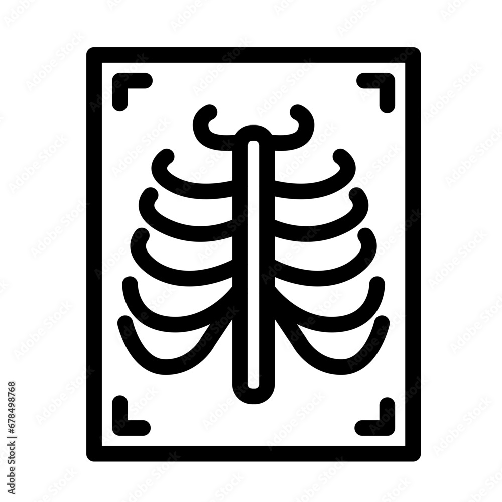 X-Ray Outline Icon