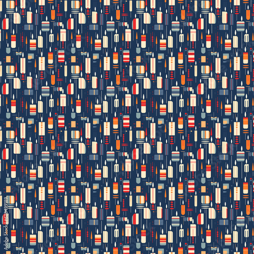 Bauhaus firecracker Christmas Candles 4K