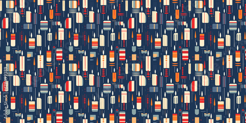 Bauhaus firecracker Christmas Candles  wallpaper