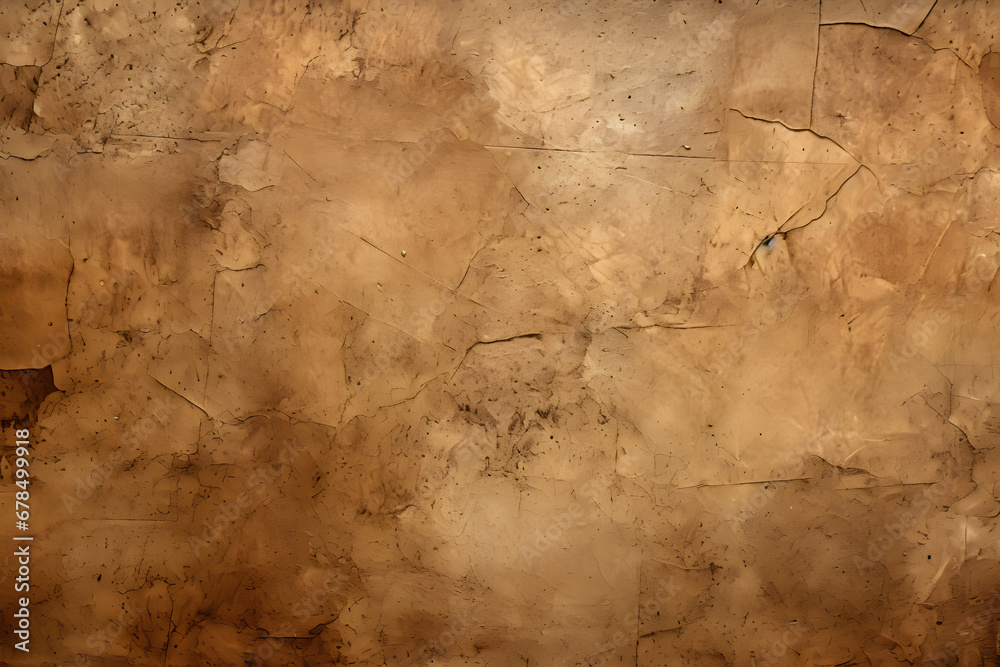 Abstract background of grunge, vintage, old, brown type, worn out, and old paper surface.