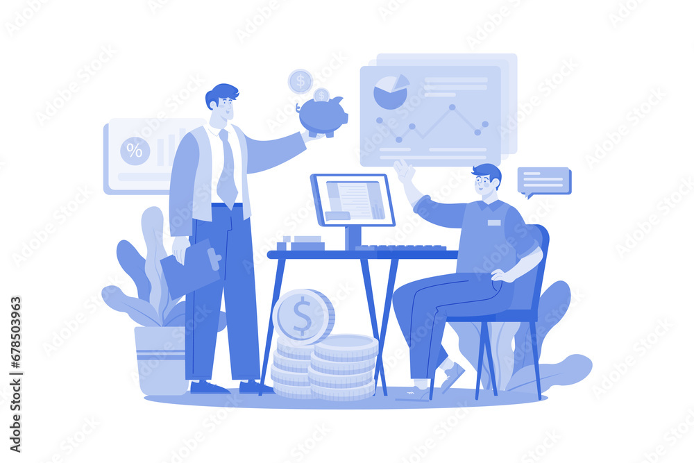 Finance Director managing financial activities within an organization. Finance Director managing financial activities within an organization.