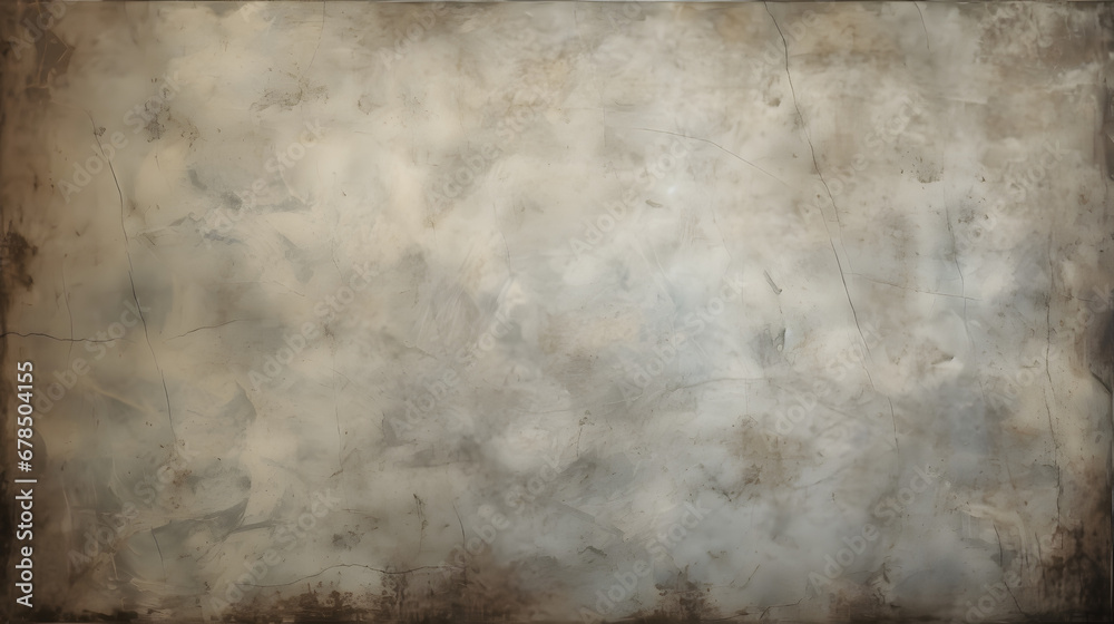 Grunge empty film background frame with vignette border marble texture. generative AI.