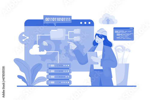 Cloud Architect designing and managing cloud computing infrastructure.