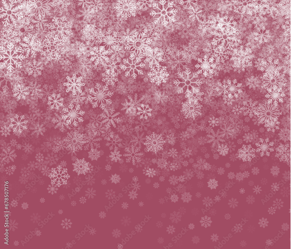 Falling snow on a transparent background. Vector illustration. Abstract snowflake background. Fall of snow Falling snow on a transparent background. Vector illustration. Abstract snowflake background. Fall of snow