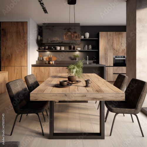 Wabi-sabi style furniture k...
