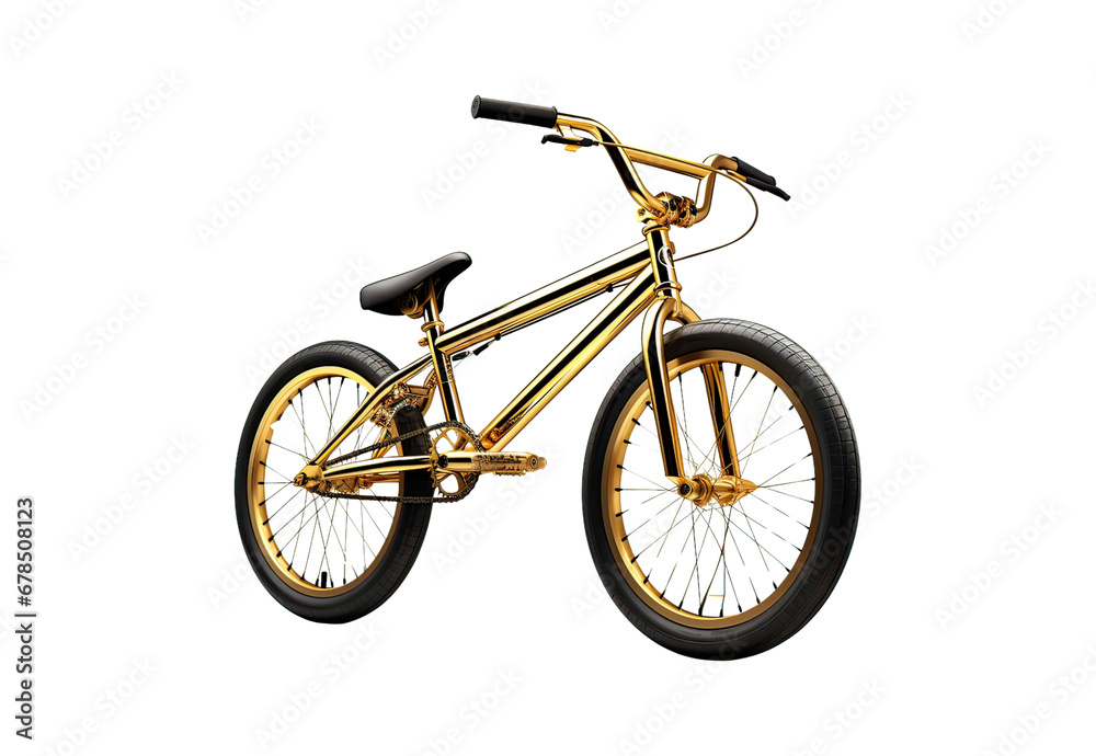 Fototapeta premium bicycle isolated on white