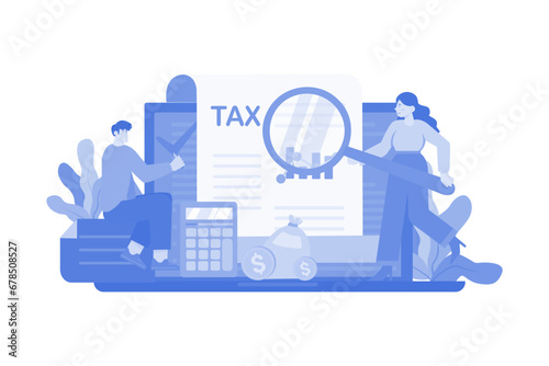 Auditor conducting internal and external financial audits.