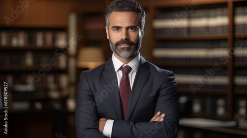 Immigration Lawyer in Law Firm photo