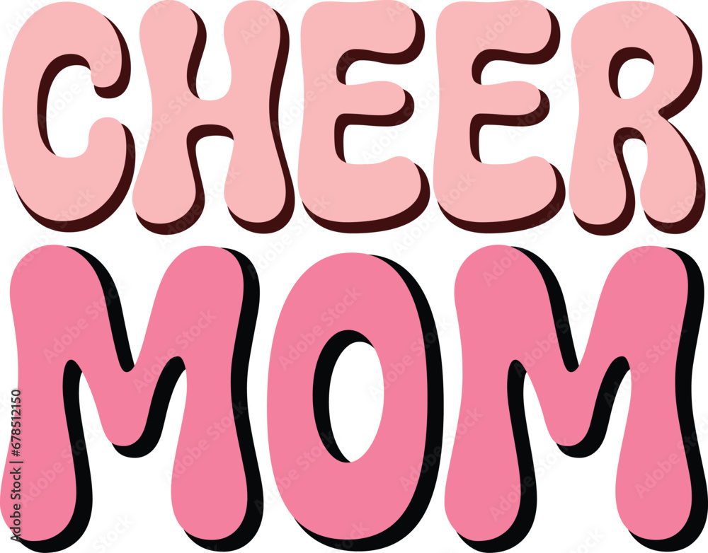 cheer family retro svg design and digital download cheer family retro svg design and digital download