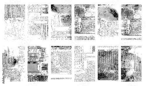 Hight quality overlay paper texture with grunge uneven and scratch's for the design of any cover, album, page, photo. Dust and dirt texture for cover photo filter set. Overlay collection. 