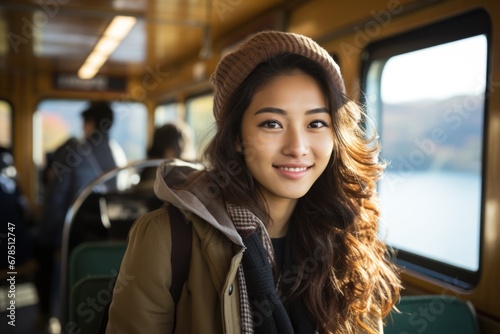Portraiture image of beautiful young Asian lady