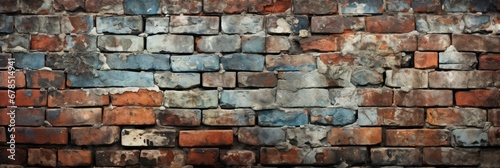 Old Brick Wall Seamless Texture , Banner Image For Website, Background abstract , Desktop Wallpaper