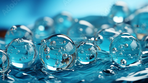bubbles in water HD 8K wallpaper Stock Photographic Image 
