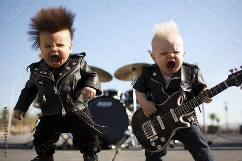 baby rockers, AI generated