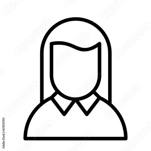 Female actor, thespian, performer, leading lady, lady actor icon and easy to edit.