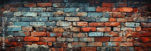 Brick Wall Texture Seamless Background Vintage , Banner Image For Website, Background abstract , Desktop Wallpaper
