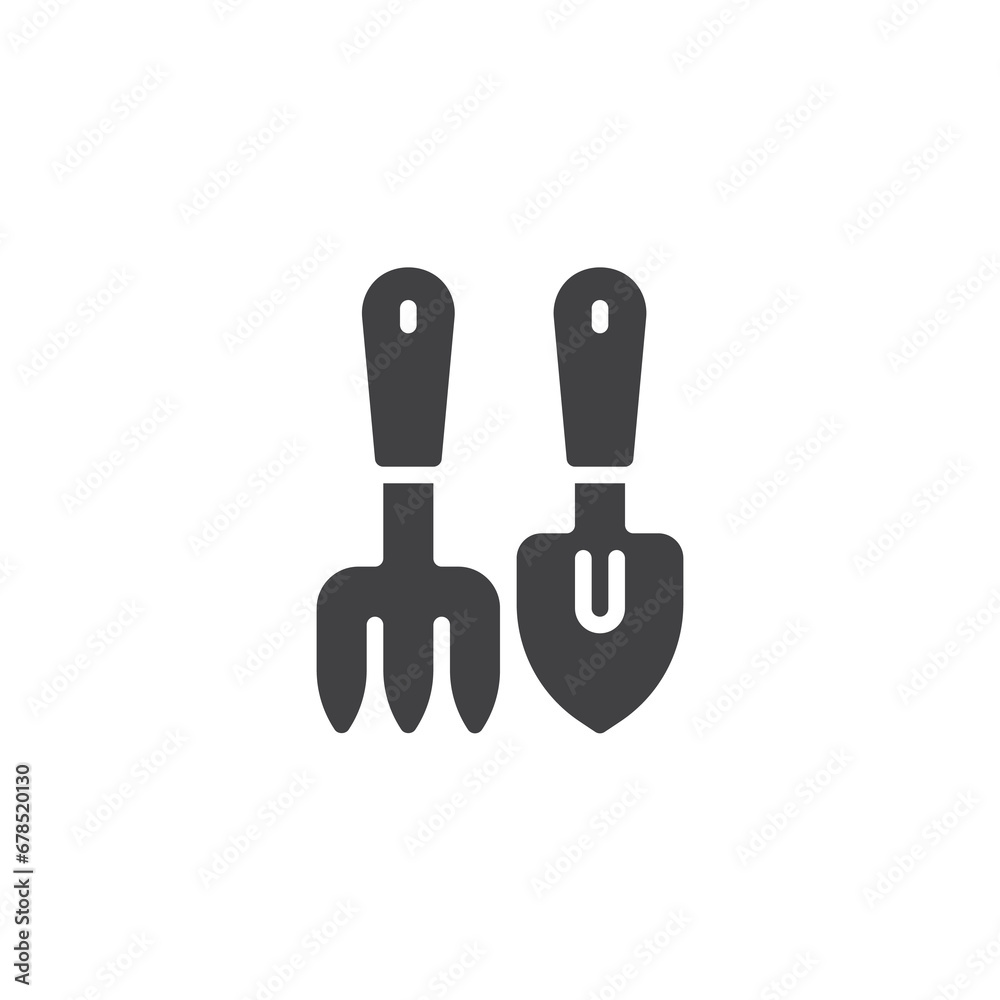 Agricultural Tools vector icon Agricultural Tools vector icon