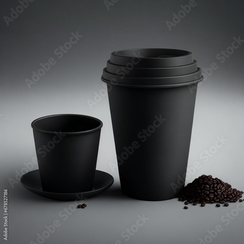 Premium Black Coffee Cup Mockup High Quality Free Adobe stock Designs