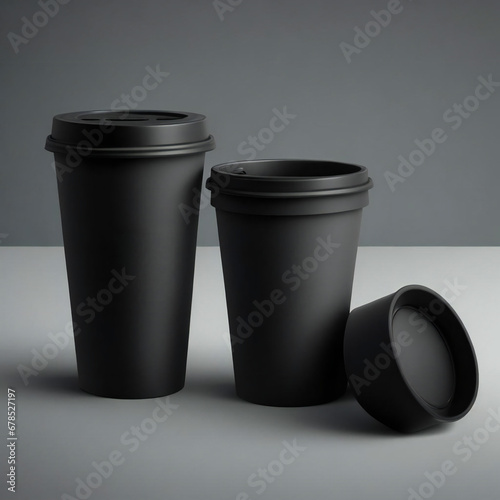 Premium Black Coffee Cup Mockup High Quality Free Adobe stock Designs