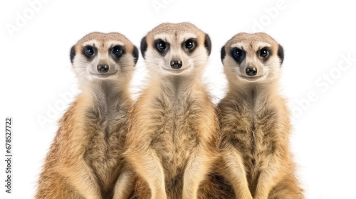 A meerkat on the transparent background © EmmaStock