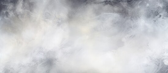Gray artistic tie dye with frosty ink backdrop and bright icy glow