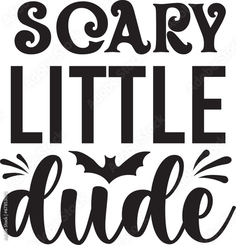 scary little dude svg