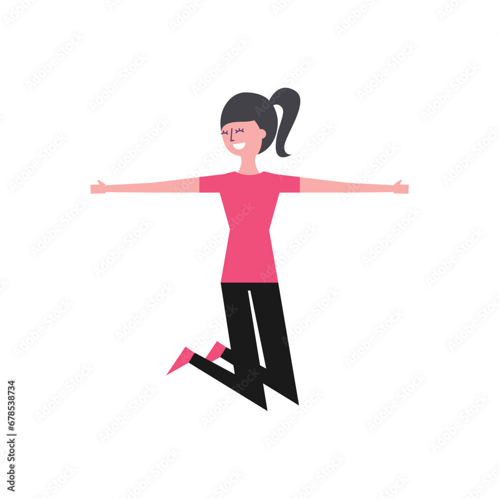 vector element set of women with poses element vector element set of women with poses element