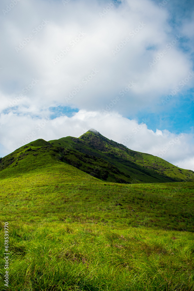 The Chembra Peak, Wayanad, Kerala, India