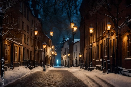 street in the evening © Arslan