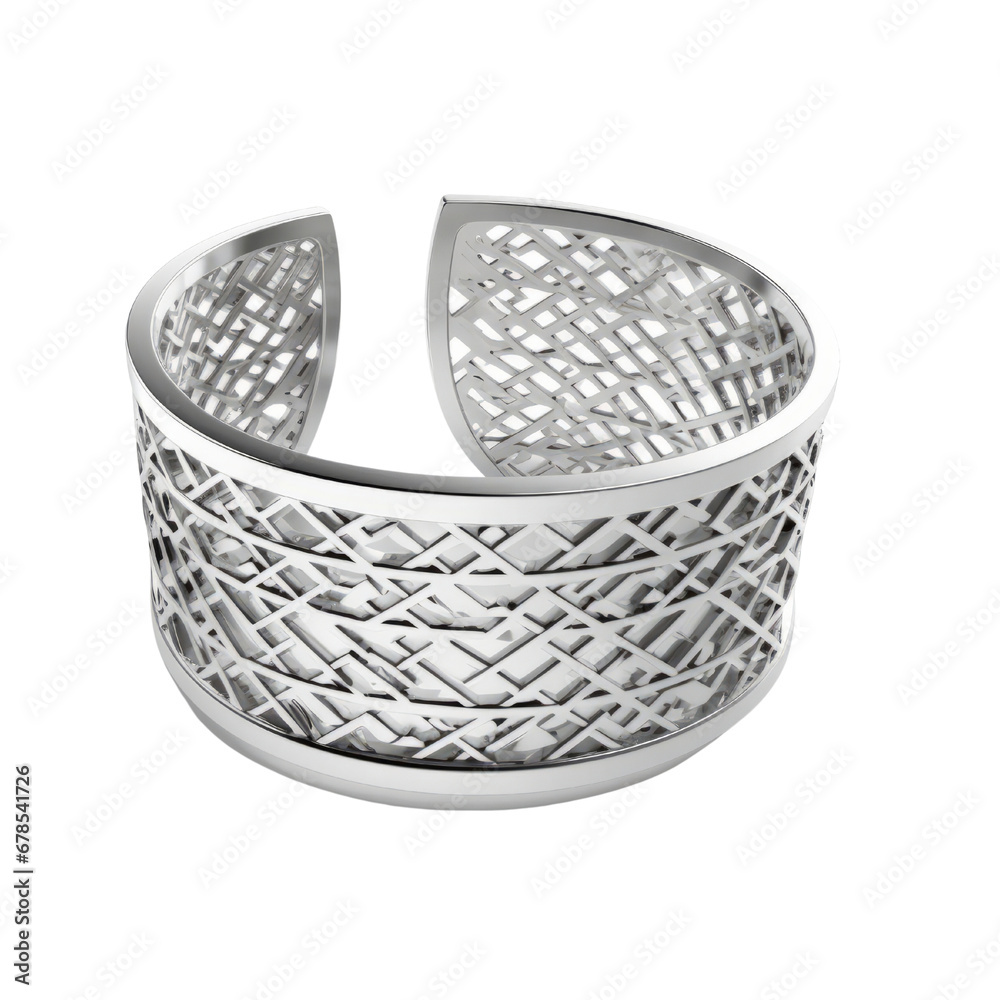 Obraz premium Cuff Bracelet PNG Cutout, Generative AI