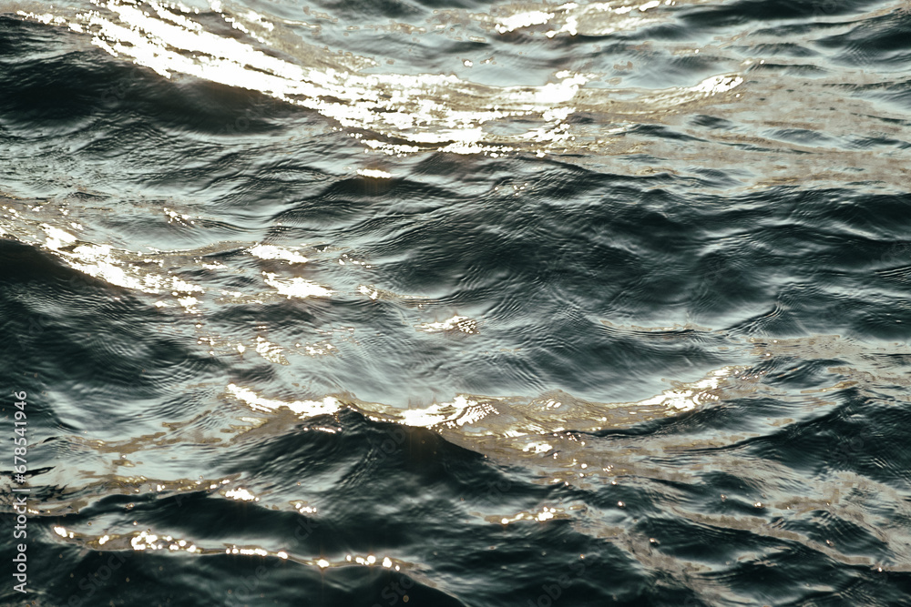 Water Splash Isolated On The Black background Water Splash Isolated On The Black background