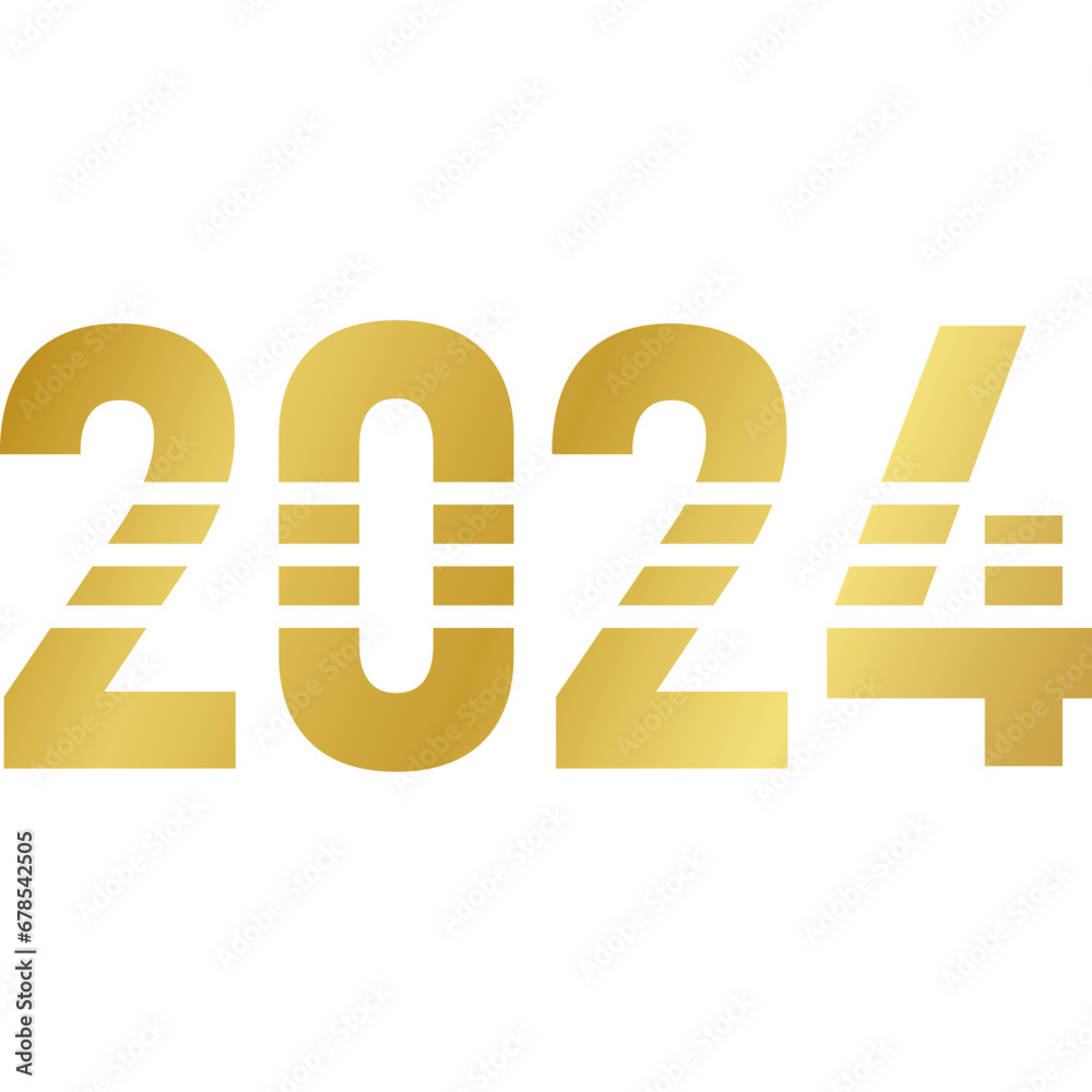 Luxury New Year Number