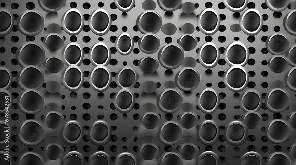 Seamless perforated metal dot grid pattern. Metallic industrial steel grate with punched holes transparent background texture 3D rendering marble texture. Generative Ai. Seamless perforated metal dot grid pattern. Metallic industrial steel grate with punched holes transparent background texture 3D rendering marble texture. Generative Ai.