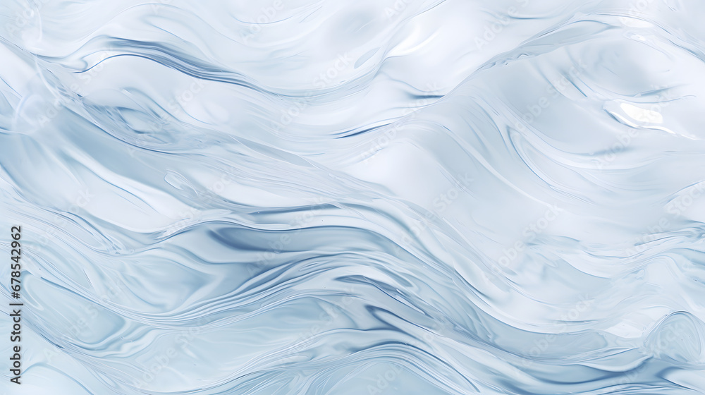 Seamless realistic water ripples and waves transparent texture overlay. marble texture. Generative Ai. - obrazy, fototapety, plakaty 