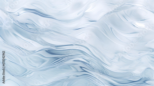 Seamless realistic water ripples and waves transparent texture overlay. marble texture. Generative Ai. photo