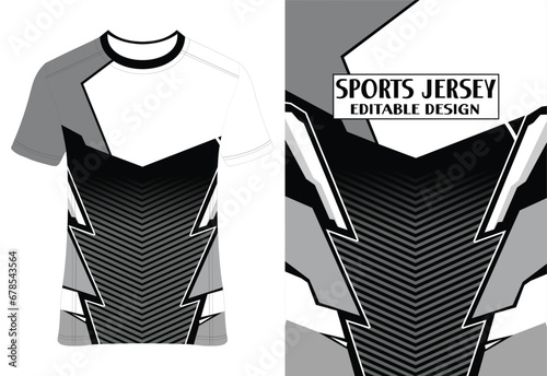 Sublimation Sports Jersey Tee Design | Athletic Apparel | Customizable Print | Performance Wear | Digital Art