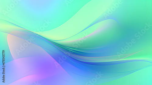 abstract background with waves © Sergyi