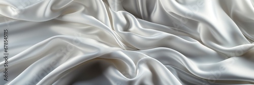 White Fabric Smooth Texture Surface Background , Banner Image For Website, Background abstract , Desktop Wallpaper