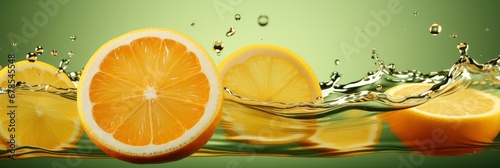 Yellow Coral Orange Lemon Lime Green , Banner Image For Website, Background abstract , Desktop Wallpaper