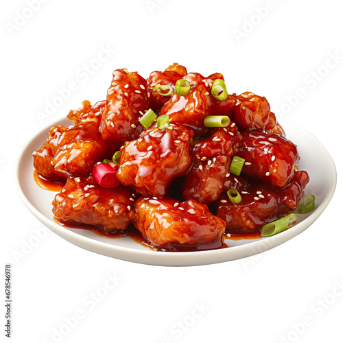 chicken wings with sauce